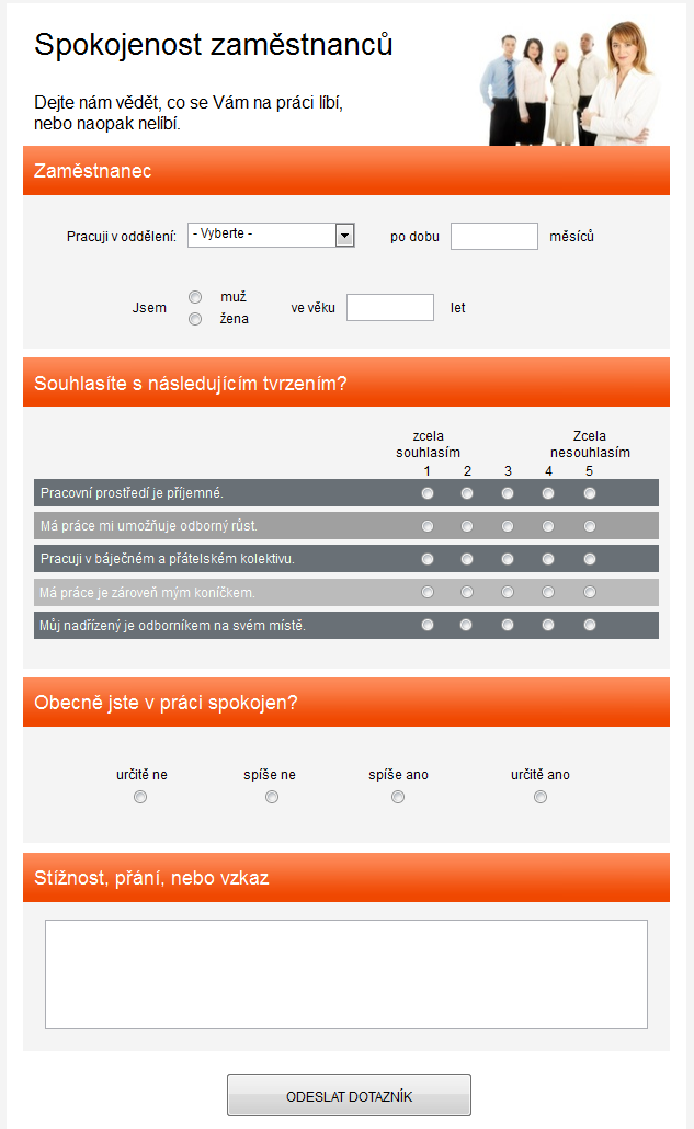 online research form template